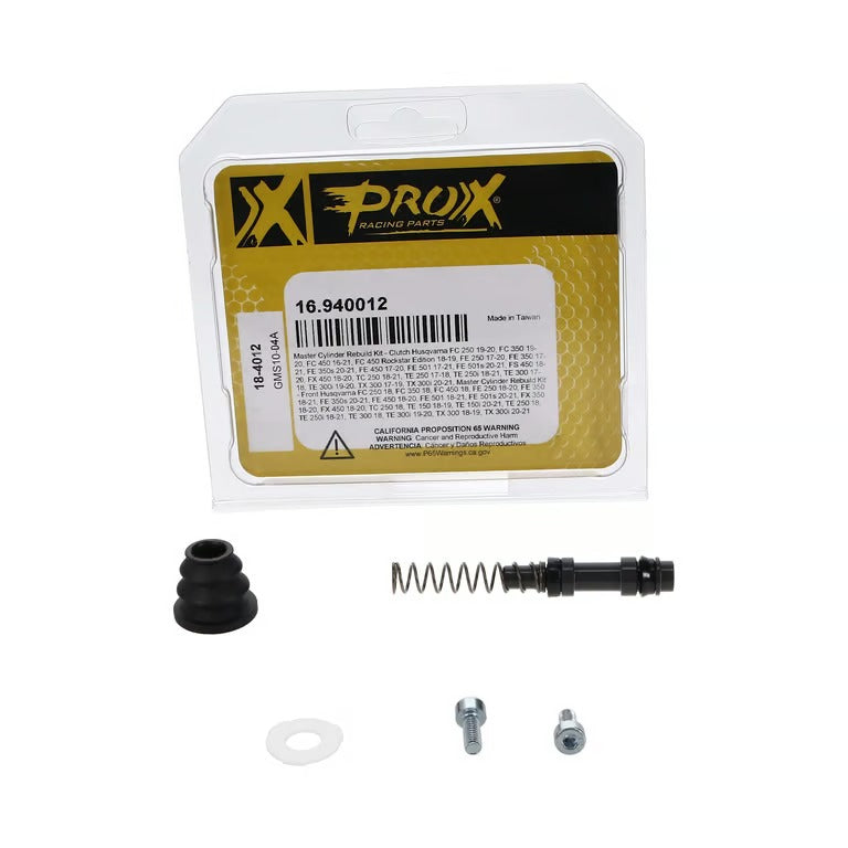 ProX 19-20 FC250/350 Clutch Master Cylinder Rebuild Kit 16.940012