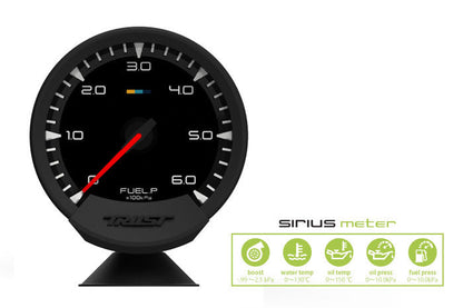 GReddy Sirius Meter(s) - Analog Gauge with sensor