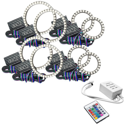 ORACLE Lighting Oracle Vector Jeep Wrangler JK Grille Halo Kit - ColorSHIFT w/ Simple Controller 5835-504 5835-504 Photo - Primary