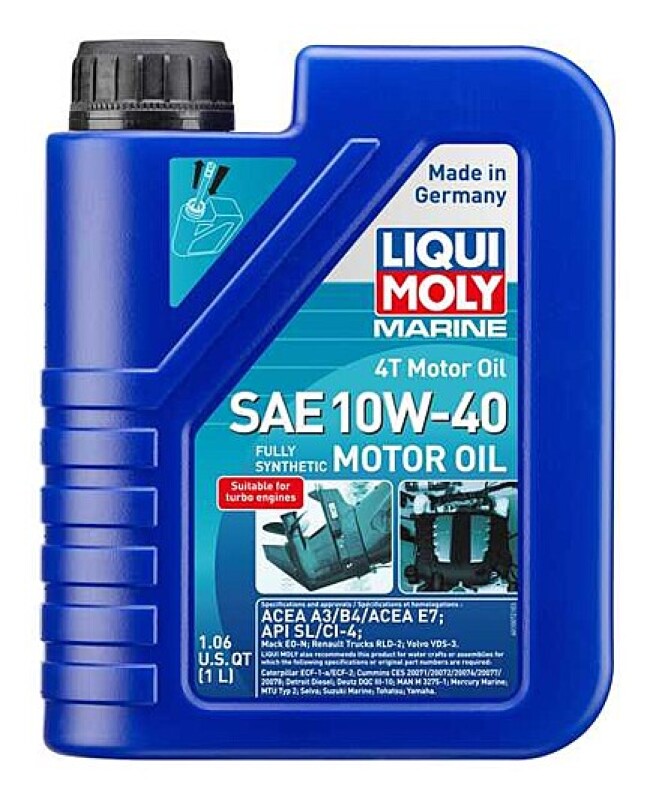 LIQUI MOLY 1L Marine 4T Motor Oil SAE 10W40 20506 20506 User 1