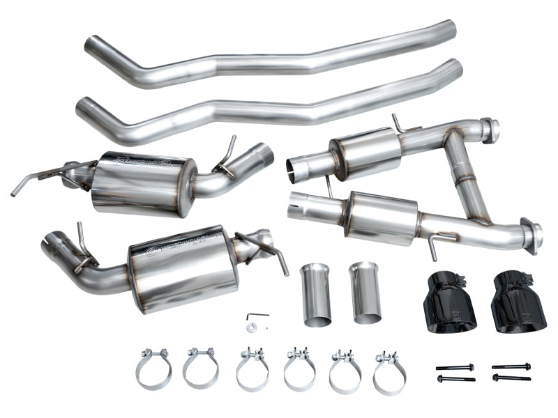 AWE Tuning 11-24 Dodge Durango 5.7L Touring Edition Exhaust w/ Diamond Black Tips 3015-33575 3015-33575 Photo - out of package