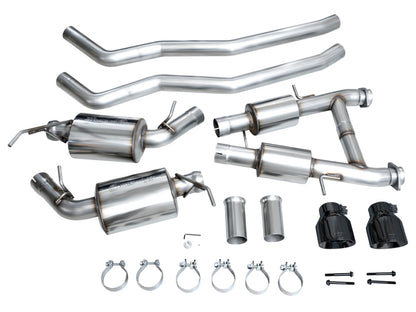 AWE Tuning 11-24 Dodge Durango 5.7L Touring Edition Exhaust w/ Diamond Black Tips 3015-33575 3015-33575 Photo - out of package