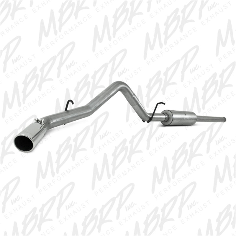 MBRP 09-13 GM 1500 4.8/5.3/6. 0L RC/EC/CC 3in Cat Back MBRS5054AL S5054AL Photo - Primary