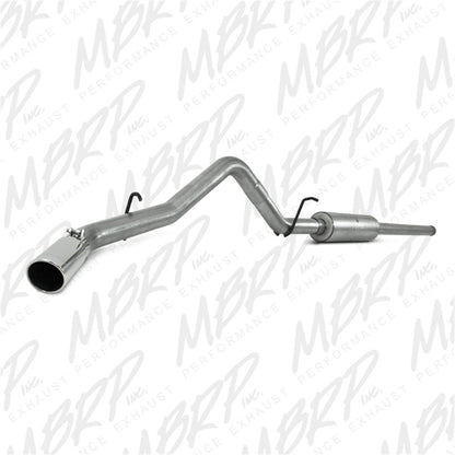 MBRP 09-13 GM 1500 4.8/5.3/6. 0L RC/EC/CC 3in Cat Back MBRS5054AL S5054AL Photo - Primary