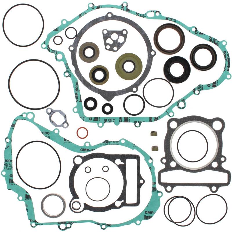 Vertex Pistons Vertex Gaskets 97-99 Yamaha YFM350FW Big Bear Complete Gasket Kit w/ Oil Seals 811861 811861 Photo - Primary