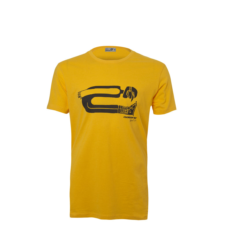 Gaerne G.Dude Tee Shirt Yellow Size - Large 4394-009-L