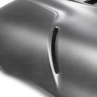 Seibon 2020 Toyota GR Supra TS-Style Dry Carbon Fiber Hood HD20TYSUP-TS-DRY HD20TYSUP-TS-DRY User 7