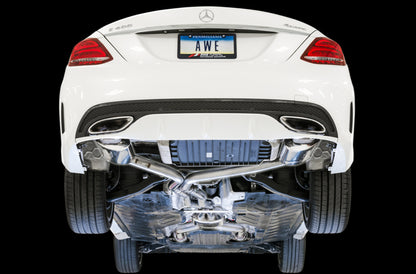 AWE Tuning Mercedes-Benz W205 C450 AMG / C400 Touring Edition Exhaust 3015-31012 3015-31012 Photo - Mounted