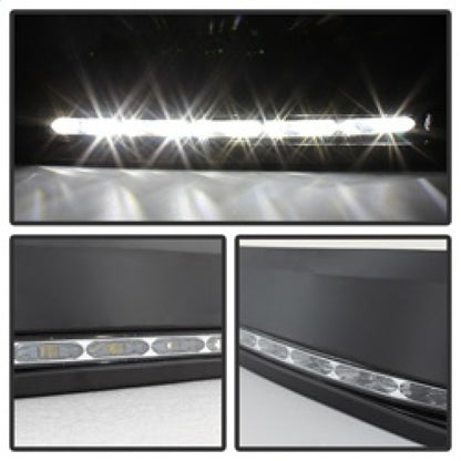 Spyder Toyota Tundra 07-13 Daytime LED Running Lights (XSP-X Model Look)wo/swtch Blk FL-DRL-TTU07-BK 5077714 5077714 Photo - Unmounted