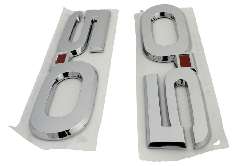 Ford Performance Parts Ford Racing 15-17 Ford Mustang 5.0L Fender Emblem Chrome M-1447-M50A Photo - Unmounted