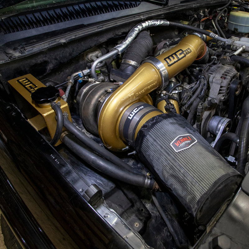 Wehrli 01-04 Chevrolet 6.6L LB7 Duramax S400 Twin Turbo Kit (No Turbo) -  Orange Frost WCF100570-OF WCF100570-OF User 2