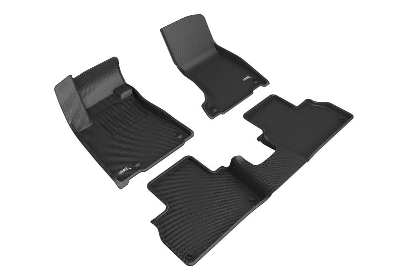 3D MAXpider 19-23 Maserati Levante Kagu Floor Mat- Black R1 R2 L1MR01001509 L1MR01001509 Photo - Primary