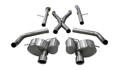 Corsa 12-20 Jeep Grand Cherokee SRT 2.75in Dual Rear Xtreme Cat-Back Exhaust 21058 21058 Photo - Primary