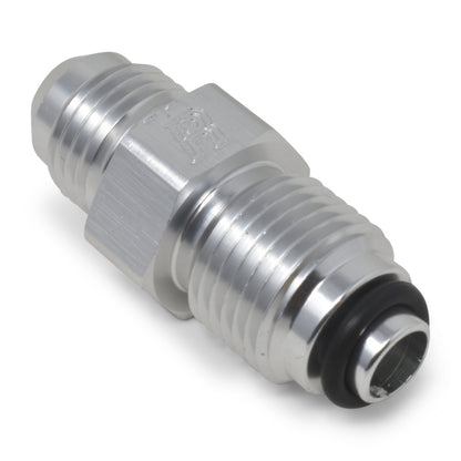 Russell Power Steering Adapter 1/2-20 O-Ring To 6 AN Male Clear Anodize 648010 Photo - out of package