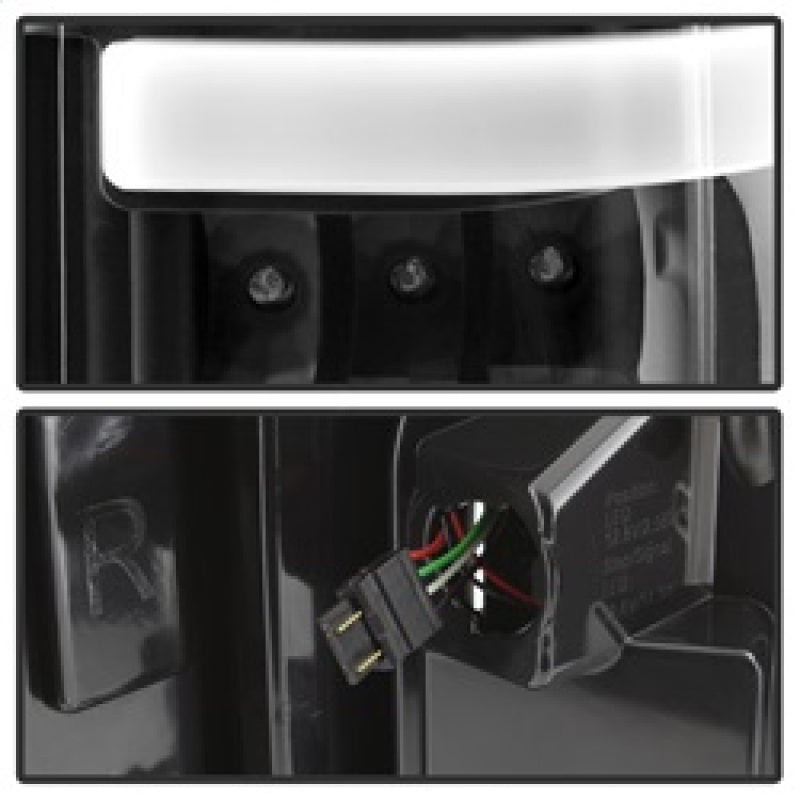 SPYDER xTune 17-18 Ford F-250 Super Duty (Excl LED Models) LED Tail Lights - Black (ALT-ON-FS17-LBLED-BK) 9041600 9041600 Photo - Unmounted