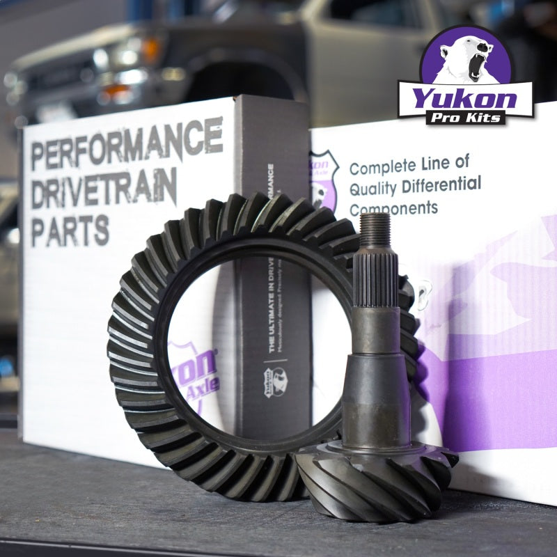 Yukon Gear & Axle Yukon 11.25in Dana 80 4.56 Rear Ring & Pinion Install Kit 35 Spline Positraction 4.375in BRG YGK2183 YGK2183 Photo - Unmounted