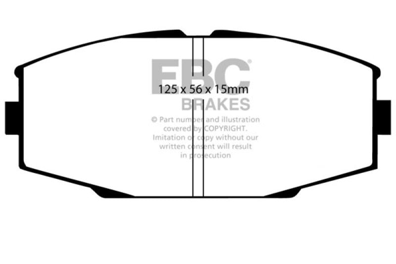 EBC Disc Brake Pad Set DP4610R Photo - Primary