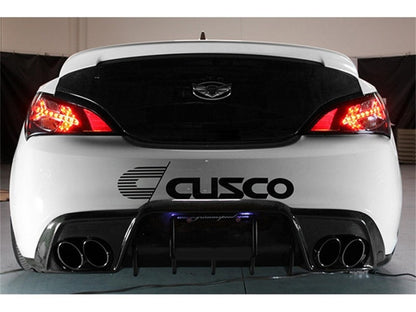 Spyder Hyundai Genesis 10-12 2Dr LED Tail Lights Black ALT-YD-HYGEN09-LED-BK 5034304 5034304 Photo - Mounted