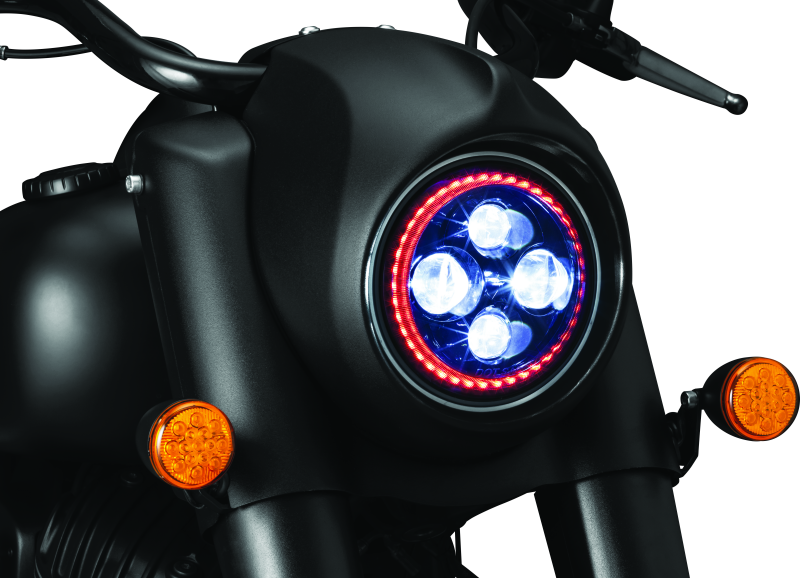Kuryakyn Orbit Headlight Adptr Blk 2469 2469 User 1