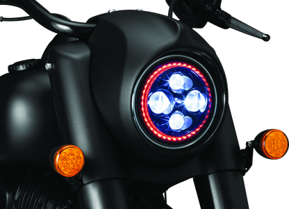 Kuryakyn Orbit Headlight Adptr Blk 2469 2469 User 1