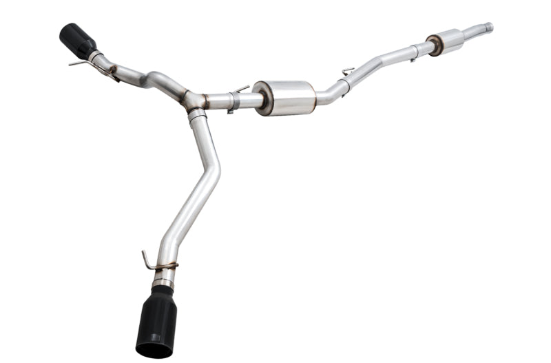 AWE Tuning 20-21 Jeep Gladiator JT 3.6L Tread Edition Cat-Back Dual Exhaust - Diamond Black Tip 3015-33101 3015-33101 Photo - Primary
