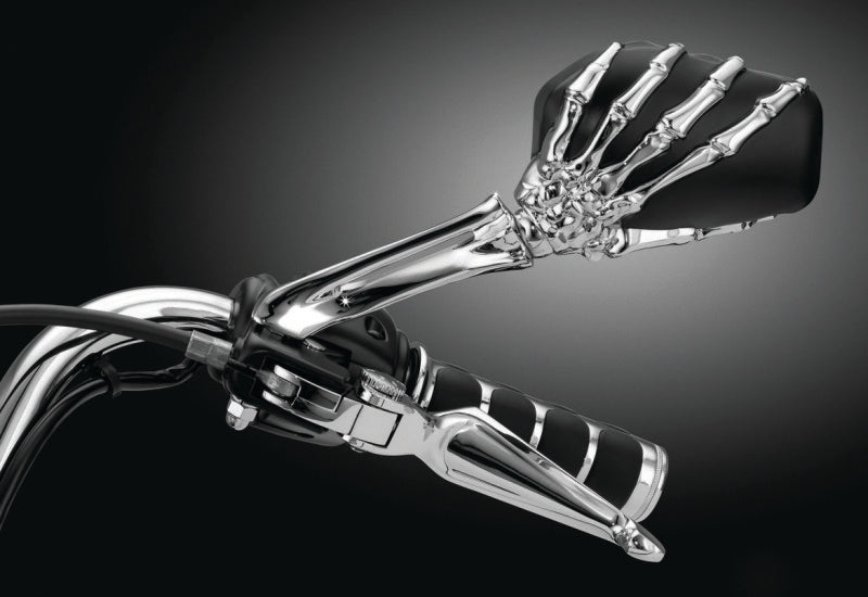 Kuryakyn Skeleton Hand Mirrors Chr/Blk 1759 1759 User 1