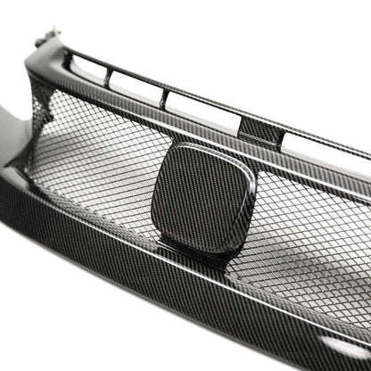 Seibon 17-18 Honda Civic Type R CV-Style Carbon Fiber Front Grill FG17HDCVR-CV FG17HDCVR-CV Photo - Primary
