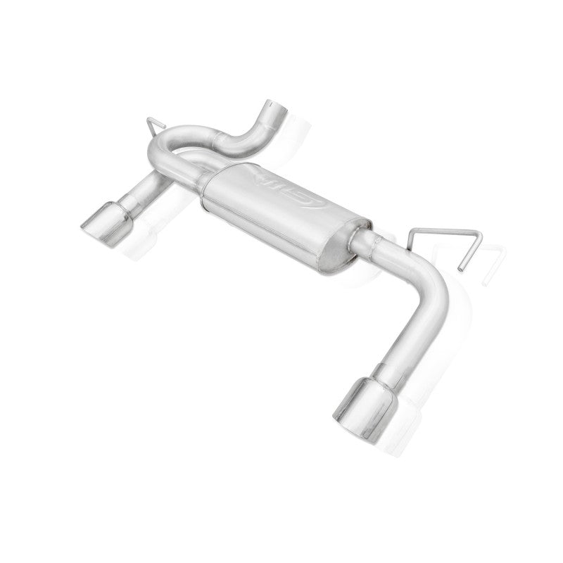 Stainless Works 2007-17 Jeep Wrangler Axleback Exhaust JPJKAB JPJKAB Photo - Primary