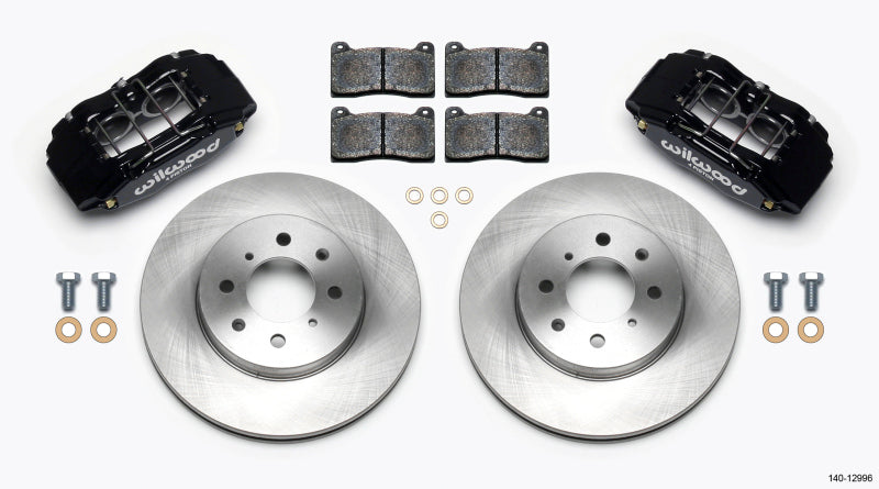 Wilwood DPHA Front Caliper & Rotor Kit, Honda / Acura w/ 262mm OE Rotor 140-12996 Photo - Primary