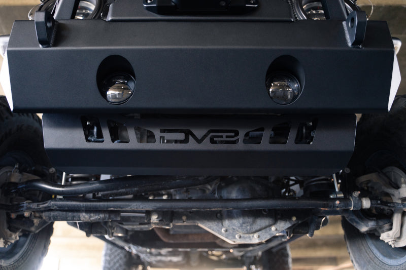 DV8 Offroad 18-23 Jeep Wrangler JL/JT Front Bumper Sway-Bar Disconnect Motor Skid Plate SPJL-02 SPJL-02 Photo - Primary
