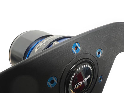 GReddy TITANIUM STEERING WHEEL BOLT SET, BURNT-Ti () 16500104