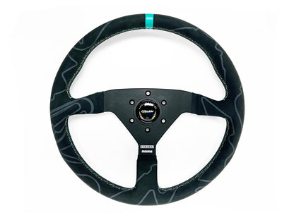 GReddy MOMO ALCANTARA MONTECARLO STEERING WHEEL, LIMITED EDITION 16500211