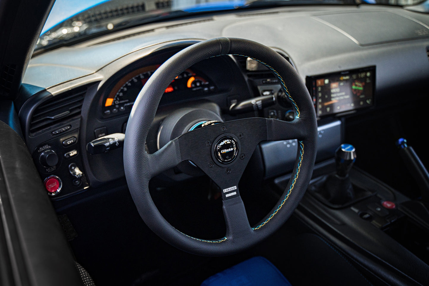 GReddy MOMO MONTECARLO STEERING WHEEL, BLACK - () 16500212
