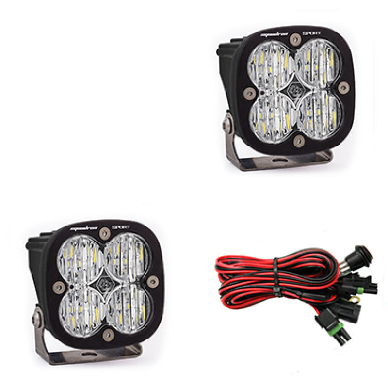 Baja Designs Squadron Sport Wide Cornering Pair LED Light Pods - Clear 557805 557805 Photo - Primary
