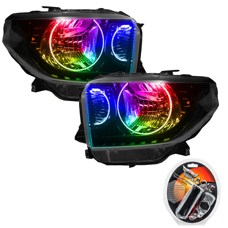 ORACLE Lighting Oracle 14-17 Toyota Tundra SMD HL - Dual Halo Kit - ColorSHIFT 7204-330 7204-330 User 4