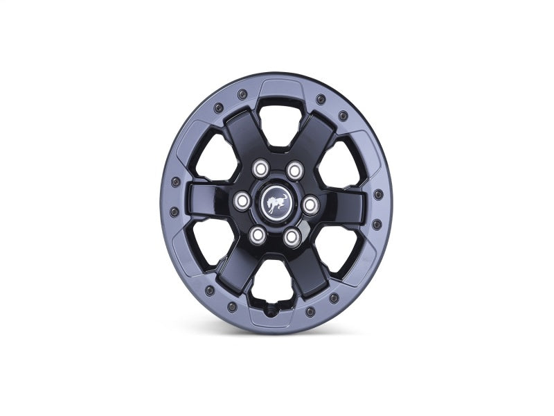Ford Racing 2021 Bronco 17x8.0 Beadlock Carbonized Gray Badlands Wheel Kit M-1007-DC17B M-1007-DC17B Photo - Unmounted