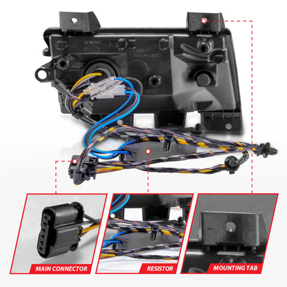 ANZO 2018-2021 Jeep Wrangler LED Side Markers Chrome Housing Clear Lens w/ Sequential Signal 511086 511086 User 4
