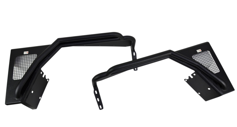 Fishbone Offroad 97-06 Jeep Wrangler TJ Steel Tube Fenders Front 3In Flare - Blk Textured Powdercoat FB23029F FB23029F Photo - out of package
