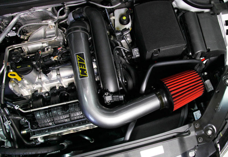 AEM Induction AEM 2016 Volkswagen Jetta L4-1.4 Metal GUnmetal Gray Cold Air Intake 21-797C 21-797C Photo - Mounted
