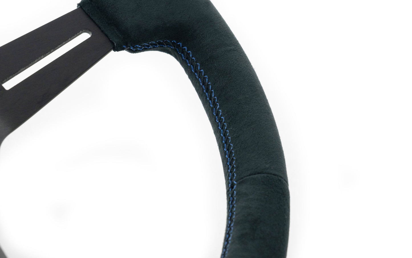 GReddy SPORT STEERING WHEEL - SUEDE 3 STRIPE DEEP DISH 16600014