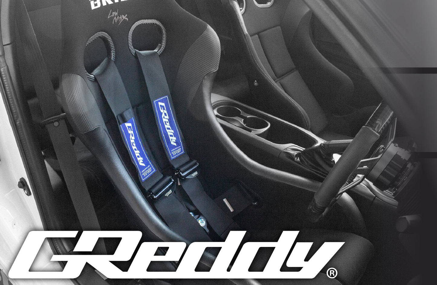 GReddy X TRS RACING HARNESS 3IN 4P (RIGHT) - BLACK 16601013