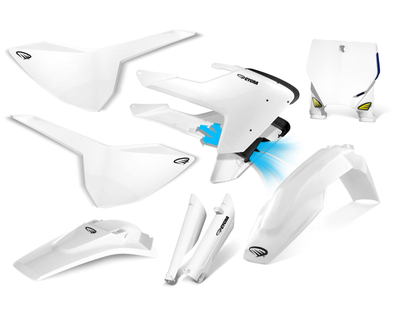 Cycra 16-18 Husqvarna FC/TC/ 17-18 FX/TX Powerflow Full Body Kit White 1CYC-9321-42 1CYC-9321-42 User 1