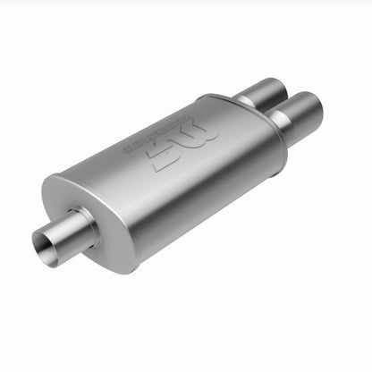 MagnaFlow 5" X 8" Oval Center/Dual Performance Muffler With Tip 14862 360 Degree Image Set