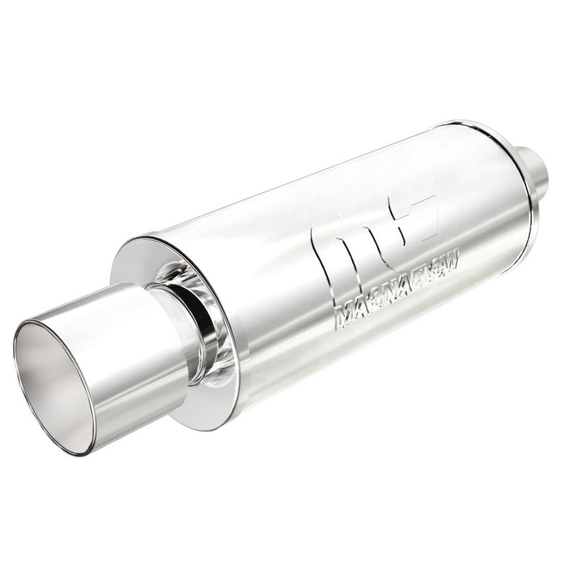 MagnaFlow 6" Round Center/Center Performance Muffler With Tip 14817 Photo - Primary
