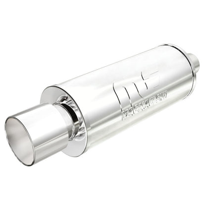 MagnaFlow 6" Round Center/Center Performance Muffler With Tip 14817 Photo - Primary