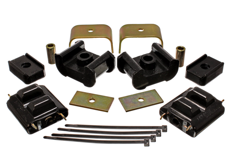 Energy Suspension Motor And Transmission Mount Black Chevrolet K10 Base 1979-1984 3.1124G Photo - Primary