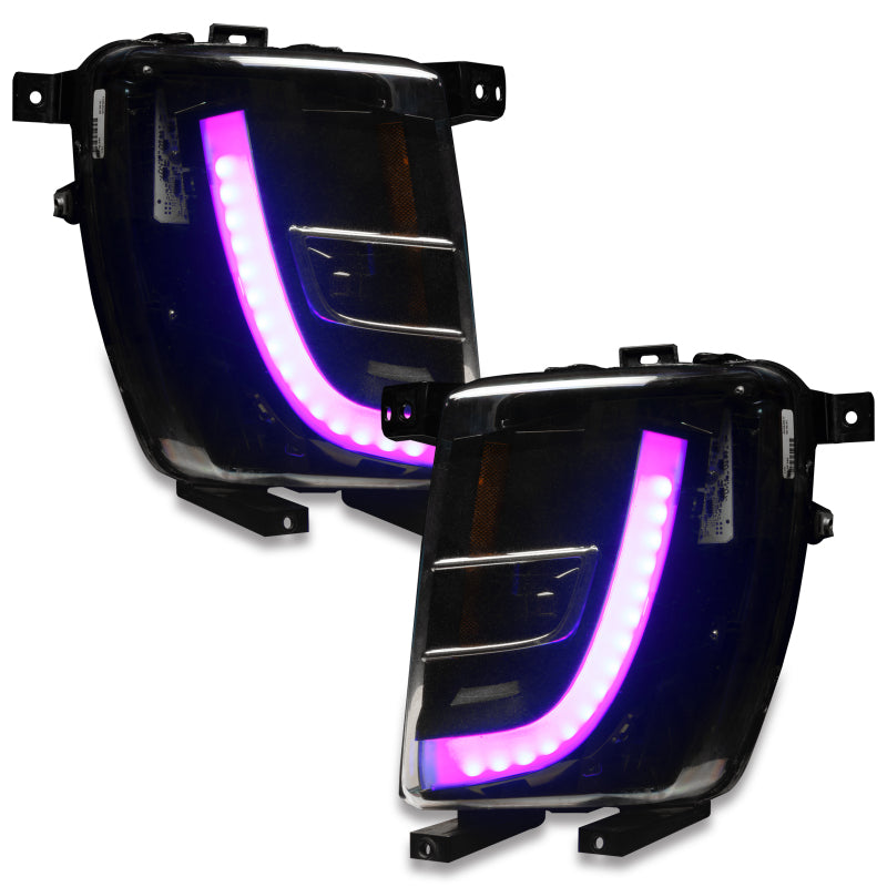 ORACLE Lighting 16-21 Tesla Model X Dynamic ColorSHIFT Headlight & Fog Light DRL Upgrade Kit 1467-332 1467-332 Photo - Unmounted