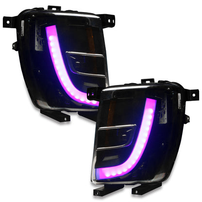 ORACLE Lighting 16-21 Tesla Model X Dynamic ColorSHIFT Headlight & Fog Light DRL Upgrade Kit 1467-332 1467-332 Photo - Unmounted