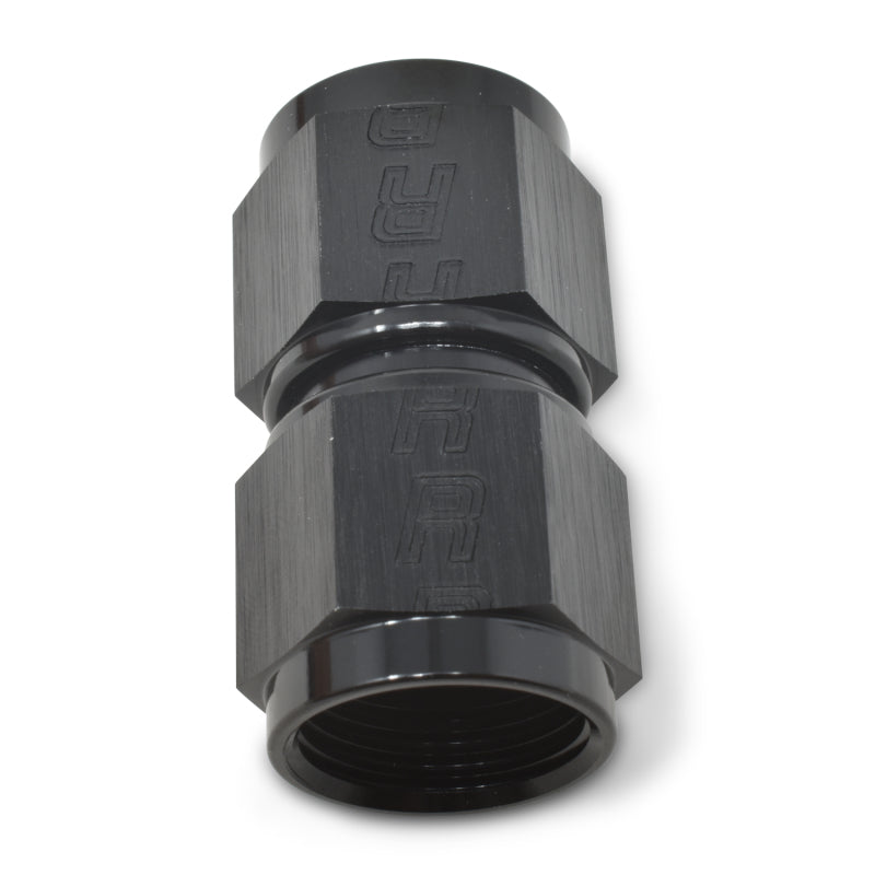 Russell -6 AN Straight Swivel Coupler (Black Finish) 640003 Photo - out of package