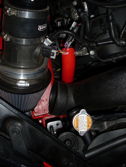 Mishimoto Hose Kit 10+ Genesis V6 Red MMHOSE-GEN-10RD Photo - Mounted